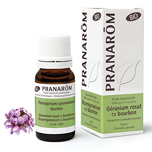 PRANARÔM — Huile essentielle Géranium rosat bio 10 ml