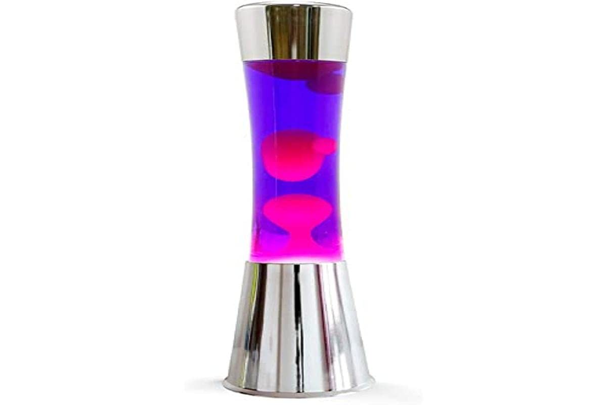 i-total - Lampe à Lave Magma/Lampe à Lave (Violet/Rose)