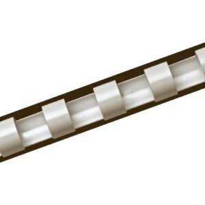 Fellowes - 5331203 - Pack De 25 Anneaux Plastiques - 12 Mm - Blanc