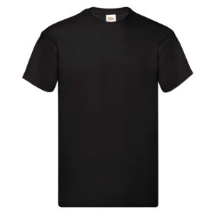 Fruit of the Loom T-shirt original à manches courtes pour homme - Modèles Screen Stars, Noir , XXXXXL