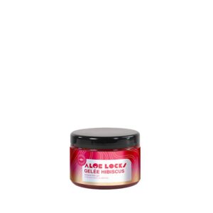 ALOÉ LOCKS | Gelée Hibiscus | Aide à la Réalisation de vos Coiffures | Élimine les Céllules Mortes | Active la Croissance du Cheveu | Protège des Fourches | Fabriqué en France | CrueltyFree | 300ML