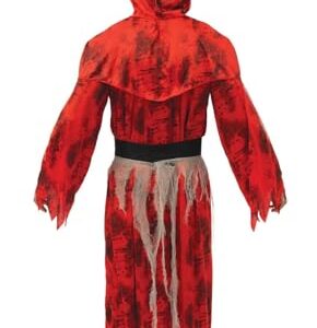 Alternative view of P'TTIT CLOWN — Costume Spectre Zombie rouge adulte L/XL