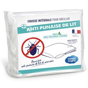 PROTEGE-OREILLER ANTI-ACARIENS ANTI-PUNAISES DE LIT (client Amazon) 50x70