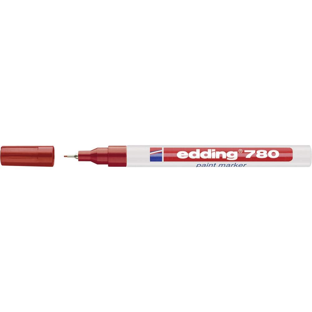 EDDING 780 — Marqueur peinture rouge 0,8 mm
