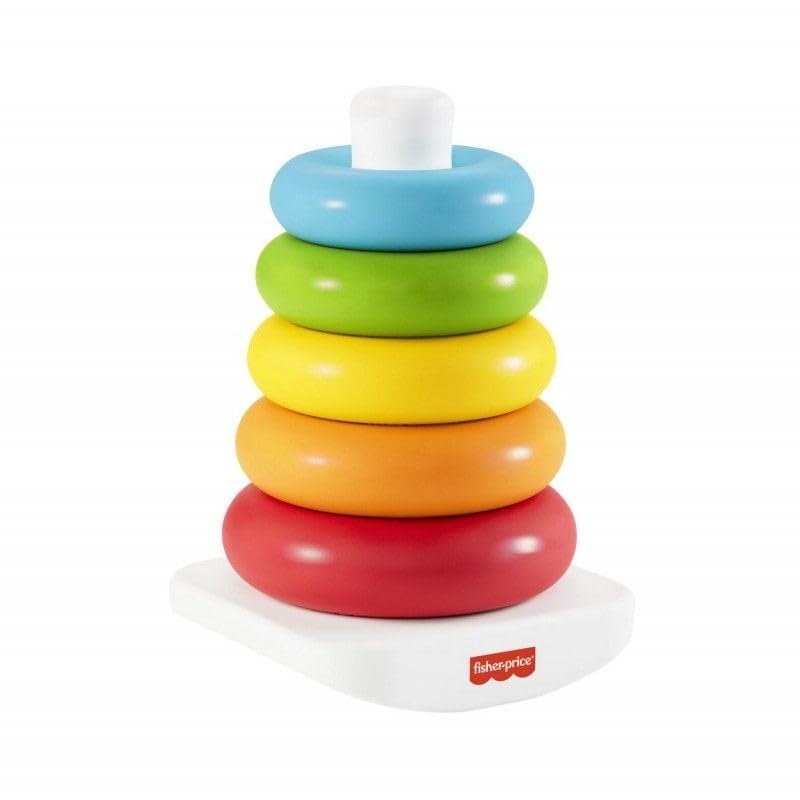 FISHER-PRICE Eco Rock-A-Stack — Jouet à empiler 5 anneaux – Image 3