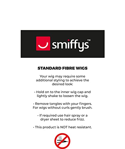 SMIFFYS — Perruque carré noire femme taille unique – Image 4