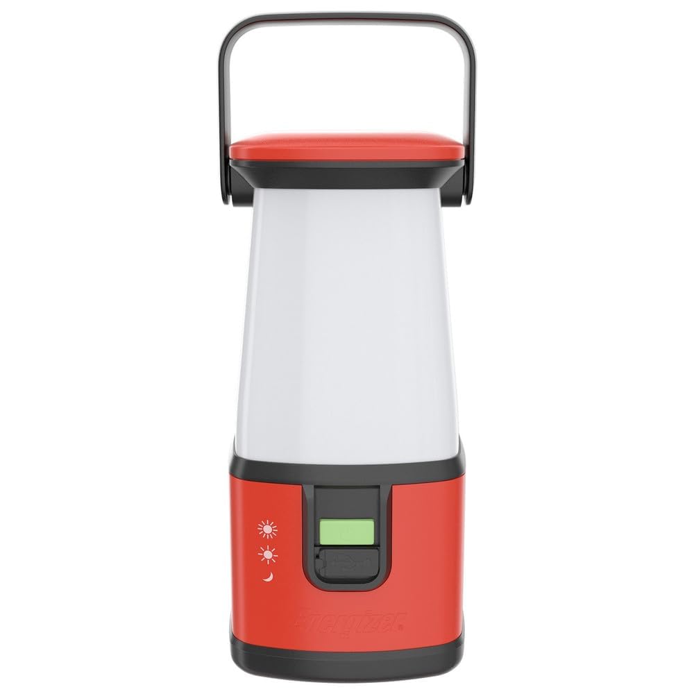 Energizer Lampe de Camping LED, Lanterne Longue Autonomie à Haute et Faible Intensité, Éclaire à 360°
