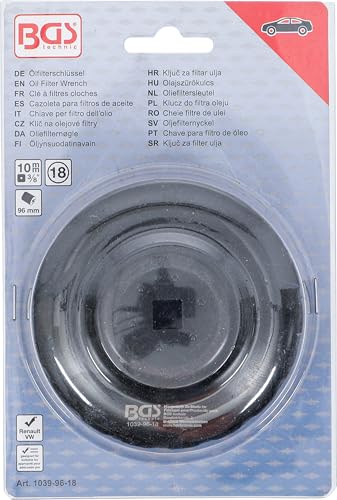 BGS — Clé à filtre cloche 18 pans Ø 96 mm – Image 3