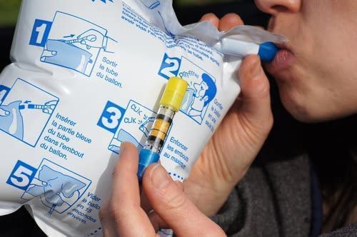 Le Pro du Médical - Lot de 4 Ethylotests jetables - Le Ballon - 0,5g/l - Norme NF – Image 5