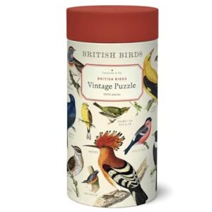 Puzzle 1000 pièces Oiseaux Britaniques 55 x 70 cm