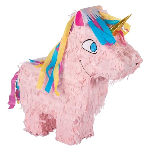 P'TIT CLOWN — Pinata Licorne Rose 39 x 43 x 10 cm – Image 2