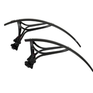 ZEFAL Shield R35 - Set de Garde-Boue pour Vélo de Route - Diamètre 700c / 28" - Garde Boue Velo Route Avant et Arrière - 343 g - Fabriqué en France, Noir