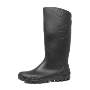 Dunlop Bottes Wellington Hommes Dane Wellingtons Wellies Black, Noir, 42.5