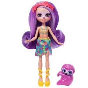 ENCHANTIMALS SUNSHINE BEACH  SABINDRA SLOTH  & TANG  Doll