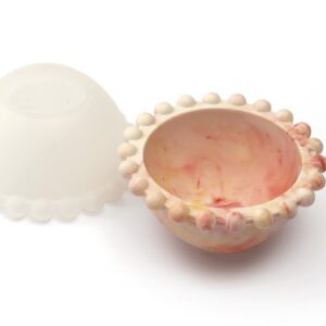 Jesmonite Moule en Silicone Bol Decoratif Diam 8,6 cm Ht 4 c