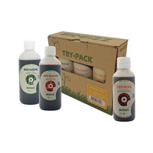 Biobizz Try · Pack - Pack intérieur d'engrais organiques 3x250ml