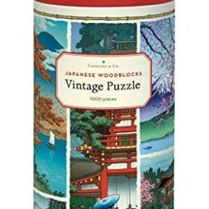 Puzzle 1000 pièces éstampes japonaises 55 x 70 cm