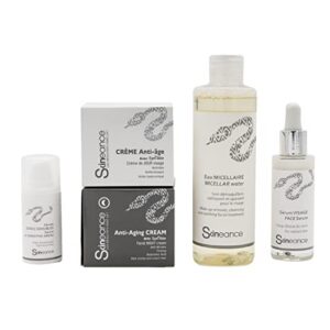 Venin de serpent : crème jour + crème nuit + Serum visage 30ML + eau Micellaire + sérum zones sensible 15ML