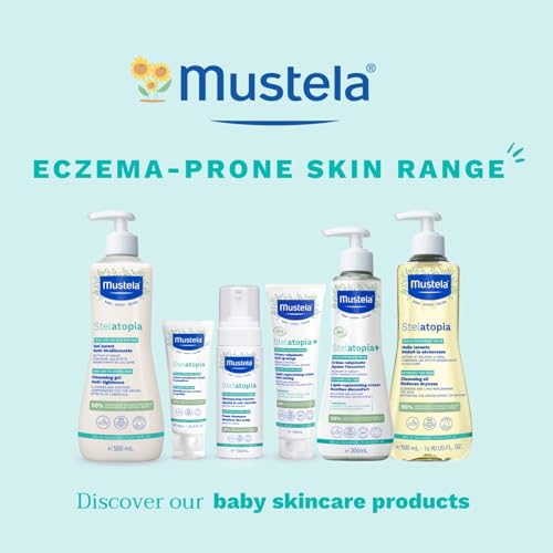 MUSTELA Stelatopia — Huile de Bain 500ml Peaux Atopiques – Image 6