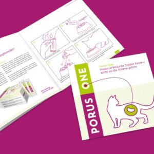 Alternative view of Porus One | 30 x 500 MG | Complément Alimentaire à Faible teneur en protéines | pour Chats souffrant de problèmes rénaux | pour réduire l'augmentation des toxines urémiques