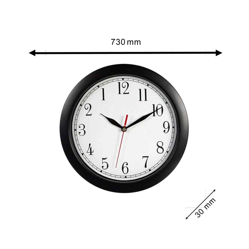 OUT OF THE BLUE — Horloge Murale Inversée 28 cm – Image 4
