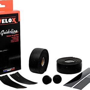 GUIDOLINE SOFT GRIP PERFOREE NOIR VELOX - EPAISSEUR 2.5mm ((X2)