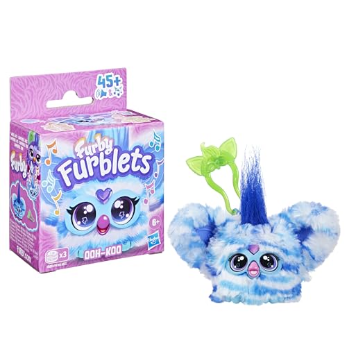 FURBY Furblets Ooh-Koo — Mini Peluche électronique Bleu – Image 2