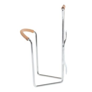 Alternative view of VINTAGE — Porte-bidon de vélo en acier chromé argent