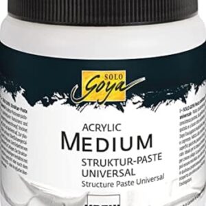SOLO GOYA Acrylic Medium Struktur-Paste Universal 250 ml