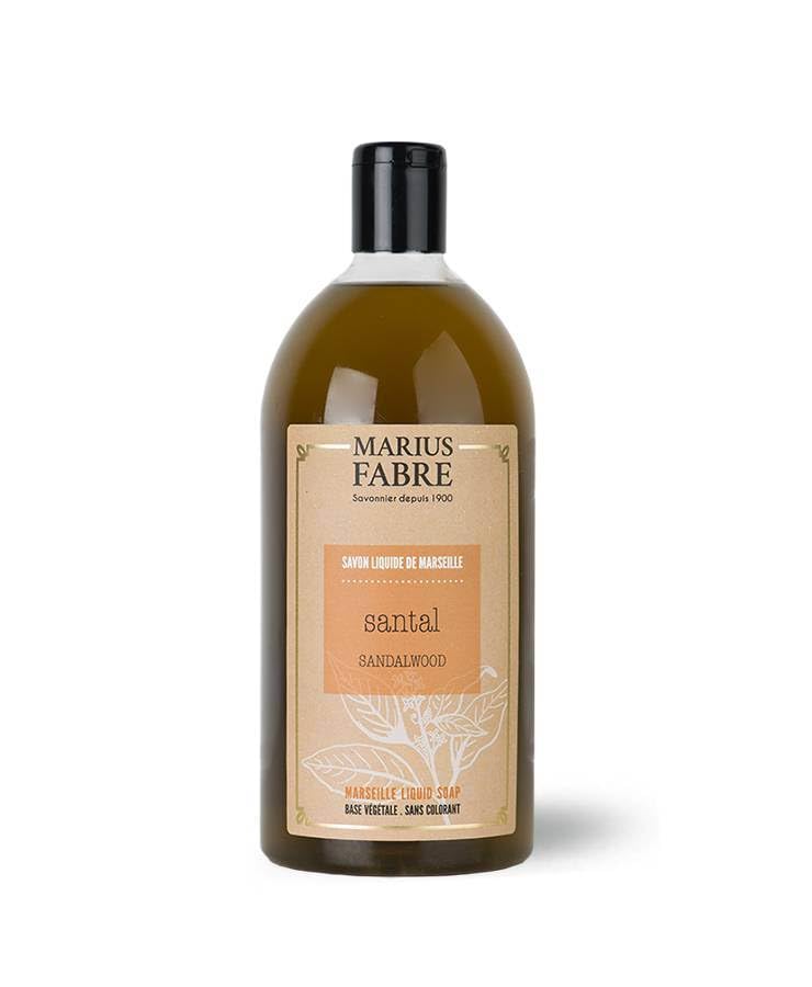 Marius Fabre Savon Liquide de Marseille Santal, Taille - 1 L