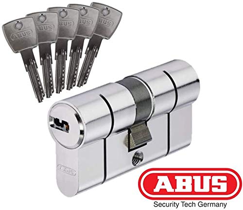 Abus Eurocilindro puntos niquel Doble Embrague 40 x 40 – Image 5