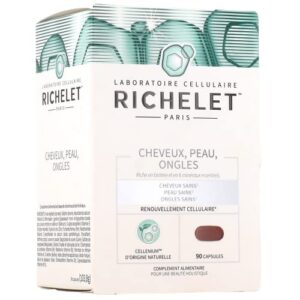 NOUVEAU - RICHELET CHEVEUX, PEAU, ONGLES 90 cps