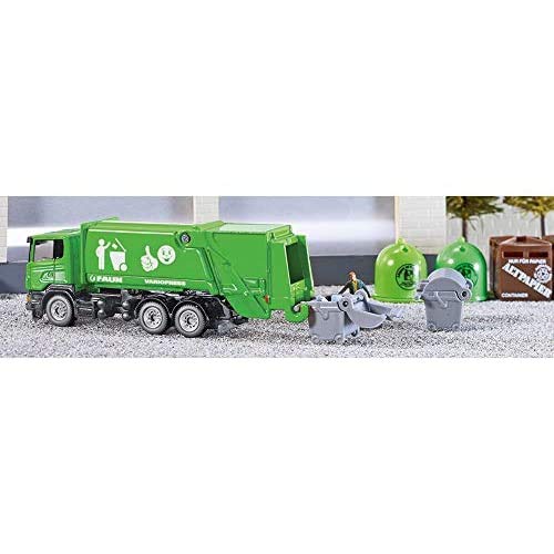 SIKU 1890 — Camion à ordures 1:87 orange – Image 2