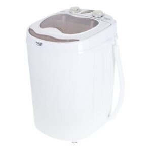 Adler AD 8055 machine à laver Portable Charge par dessus 3 kg Crème, Blanc