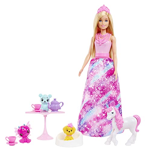 BARBIE Dreamtopia — Calendrier de l’Avent avec poupée et 24 surprises – Image 6