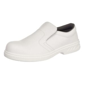 Portwest Steelite Chaussures de sécurité à Enfiler pour Homme Blanc Pointure 40,5, Blanc., 40 EU