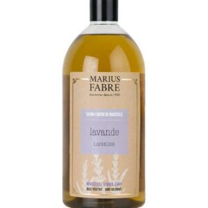 Marius Fabre Savon Liquide de Marseille Lavande, Taille - 1 L