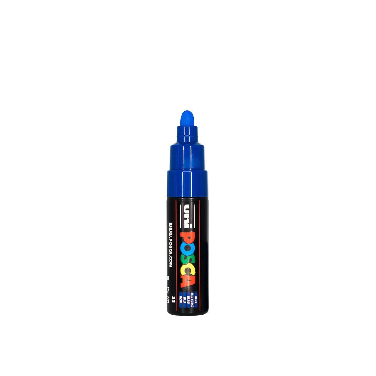 Uni-Ball 181351 - Marqueur POSCA à pointe large ronde, bleu – Image 2