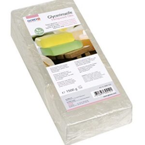 Savon glycérine écologique 1500g transparent