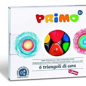 Wax triangles 5 mm side, super resistant. Carton box of 6 colours