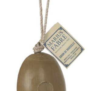 Savon de Marseille VERT à l'huile d'olive avec corde 290g LAVOIR