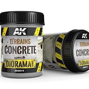 AK INTERACTIVE Terrain — Peinture acrylique béton 250 ml