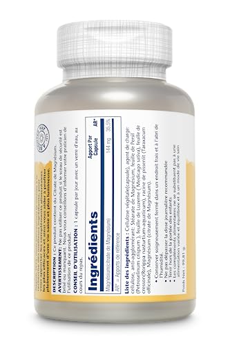 SOLARAY — Citrate de Magnésium 90 VegCaps – Image 2