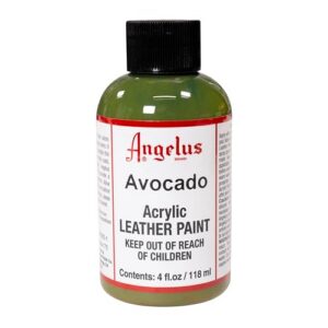 Acrylic Leather Paint - Avocado Green - 4 flacon(s)