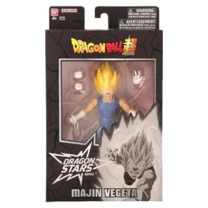 Alternative view of BANDAI Dragon Stars — Figurine articulée Majin Vegeta 17 cm