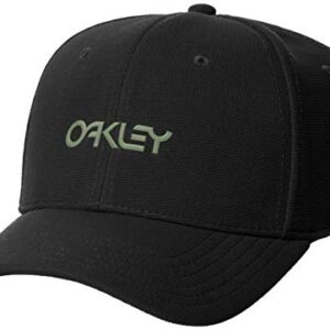 6 PANEL HAT OAKLEY METALLIC - M - BLACKOUT