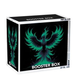 PHOENIX SHIELD ACRYLIC CASE FOR POKEMON BOOSTER BOX