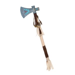 Boland 44143 - Hache indienne Tomahawk, 45 cm, Hache de guerre, Visages pâles, Hache de guerre, Carnaval, Halloween, Mardi gras, Fête à thème, Costume, Théâtre, Accessoire