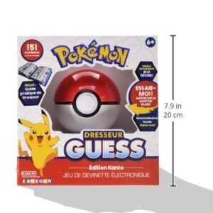 Alternative view of BANDAI Pokémon Dresseur Guess Kanto — Jeu électronique interactif