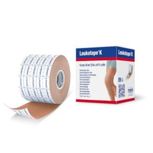 LEUKOTAPE K — Bande adhésive chair 5 m x 5 cm